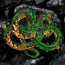 Load image into Gallery viewer, &quot;Cyberpunk Shenron&quot; Pin
